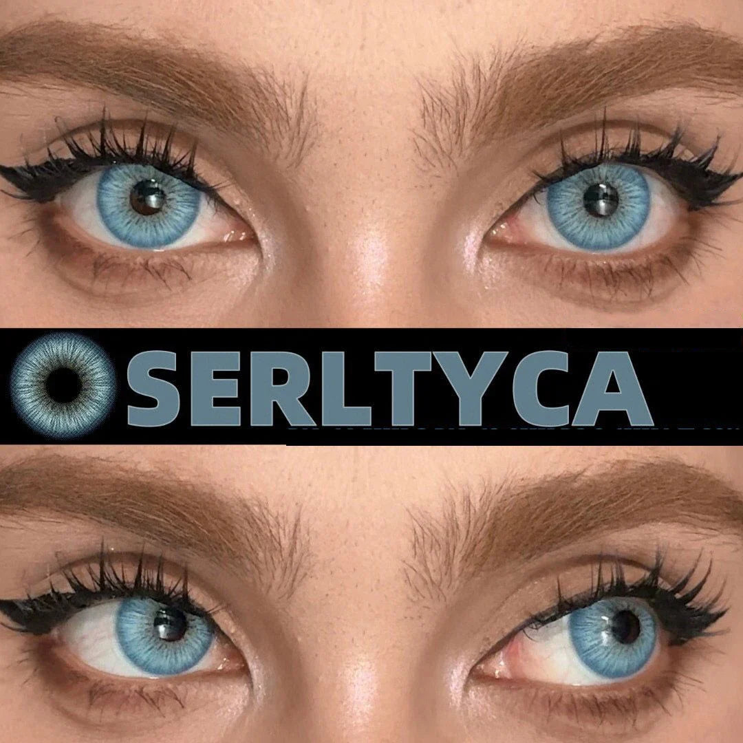 1pair Blue Green Gray Brown Color Contact Lenses Newyork Circle Lens 14.5mm
