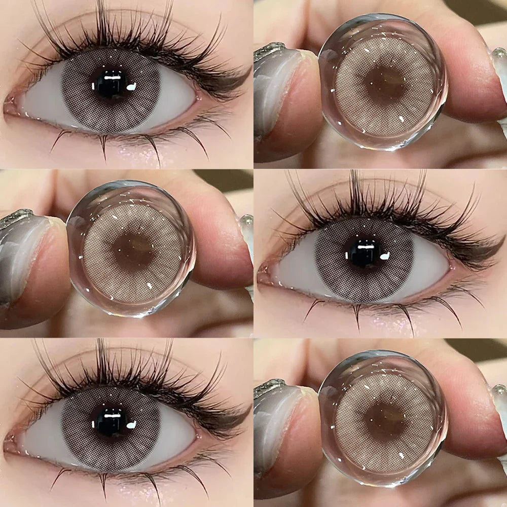 Colored Contact Beauty Blue Contacts Big Eyes Black Lens Makeup Green Lens Natural Brown Eye Lenses Cosmetics Red lens