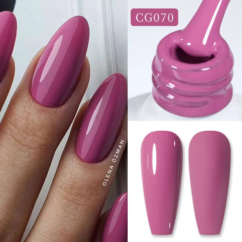 10ml Purple Red Series Gel Nail Polish Winter Dark Purple Nail Art Varnish Semi Permanent Soak Off UV LED Gel