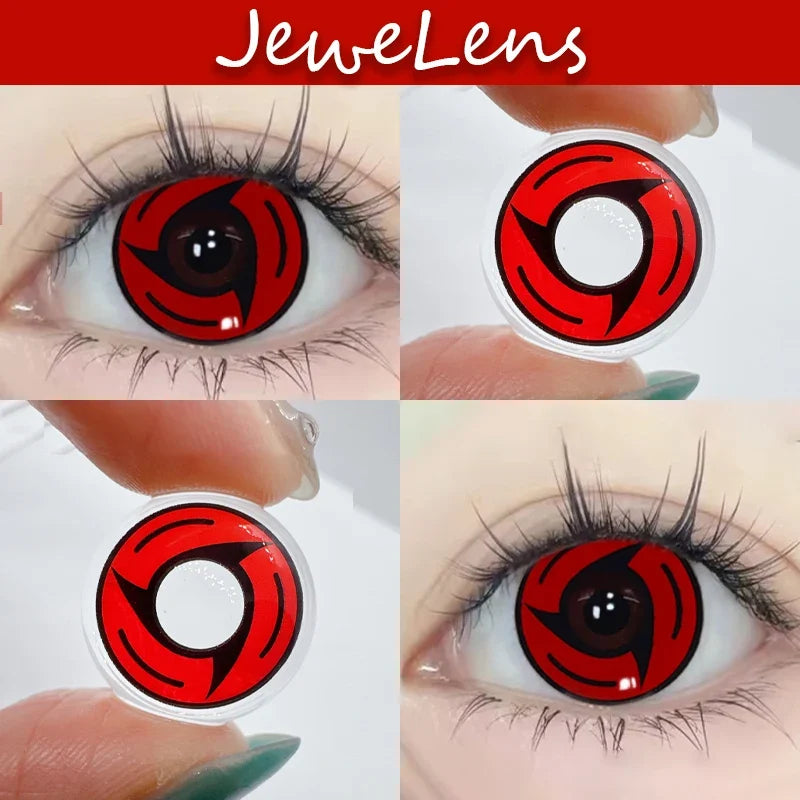 1pair Color Contact Lenses Pupil 6months Halloween Circle Lens 14.5mm