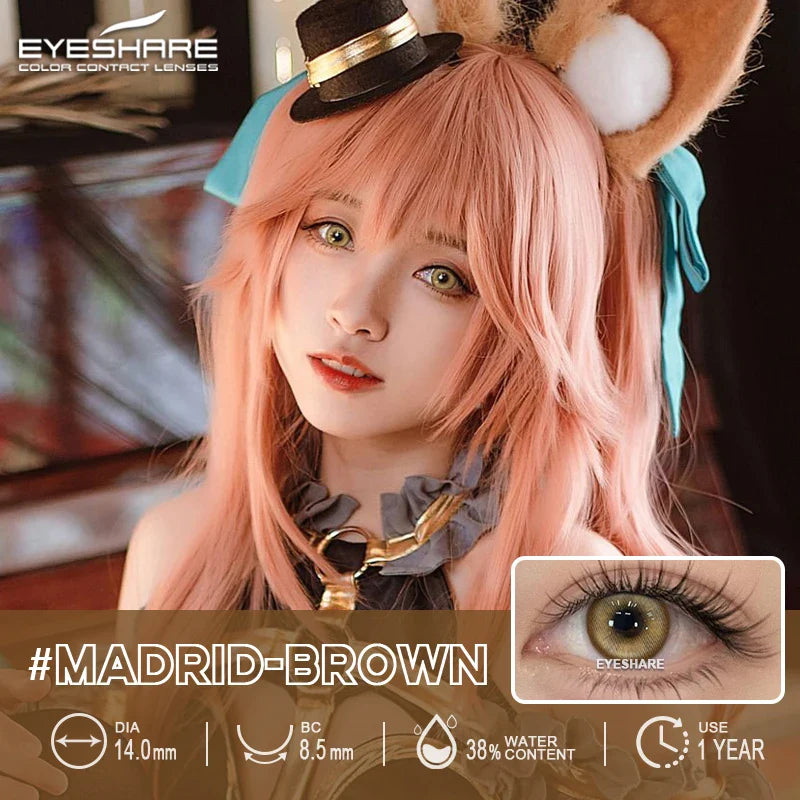 1 Pair Cosplay Contact Lenses for Eyes Halloween Lenses Anime Lenses Anime Accessories Lenses Role playing contact lenses