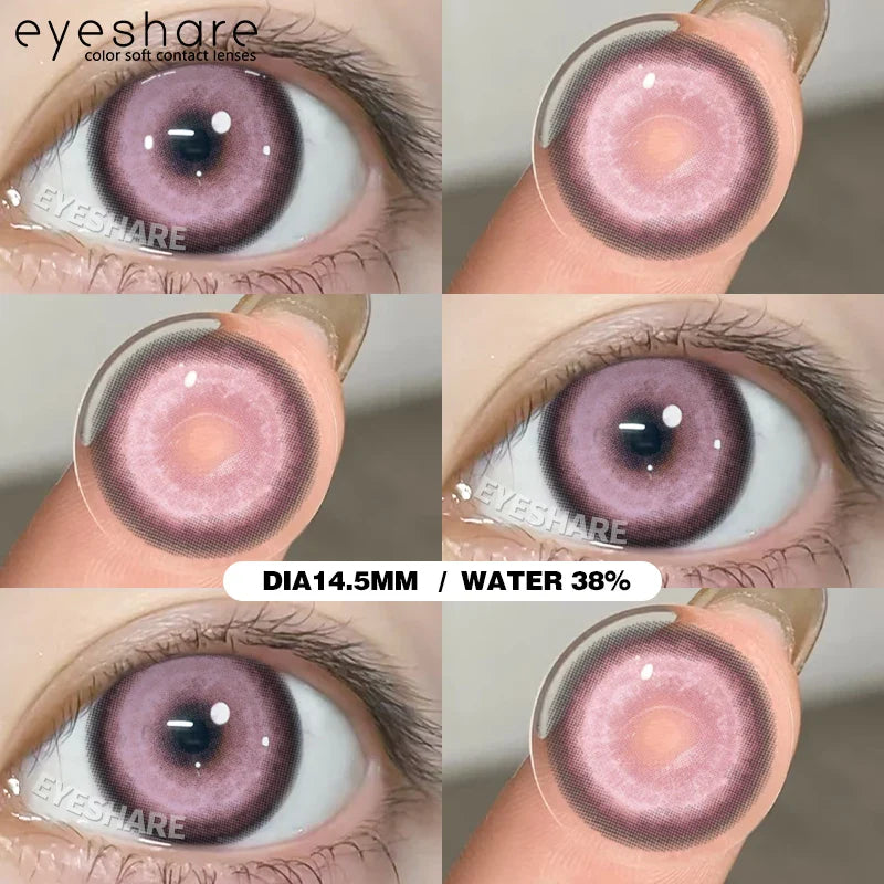 Contact Lenses 14.5mm 1Pair for Anime accessories for eyes Cosplay Color contact Lenses Halloween Eye Contacts yearly use