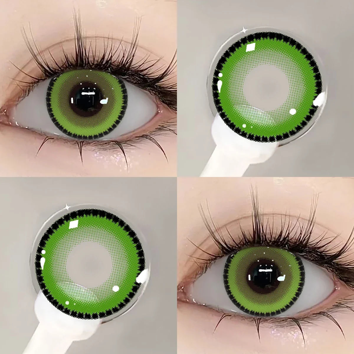 1 Pair Red Vampire Halloween Cosplay Contact Lenses for Eyes Beauty Fashion Red lense Blue Lenses Green Eye Contact