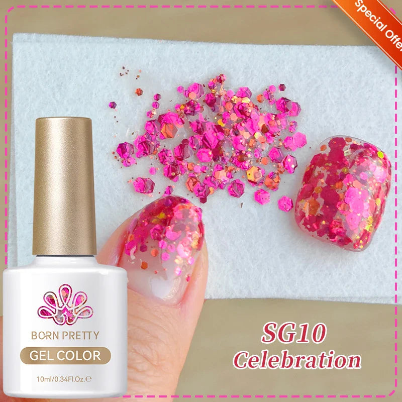 Pink Light Flow Cat Magnetic Gel Nail Polish 10ml Holographics Shining Line Magnetic Long Lasting DIY Salon Varinsh