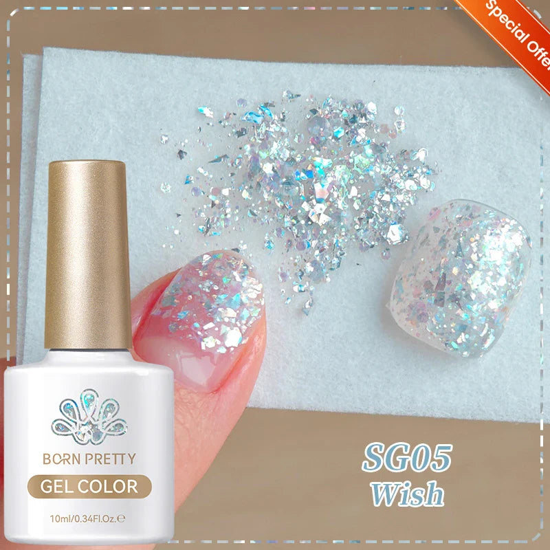 10ml Leopard Cat Magnetic Eye Gel Nail Polish Autumn Night Coffee Brown Glass Beads Soak Off UV LED Manicure Nail Ar