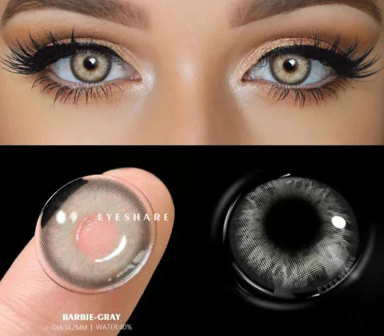 1pair/2pcs Myopia Lenses Color Contact Lenses for Eyes Brown Lenses Blue Eye Lenses Green Contacts Prescription Lenses
