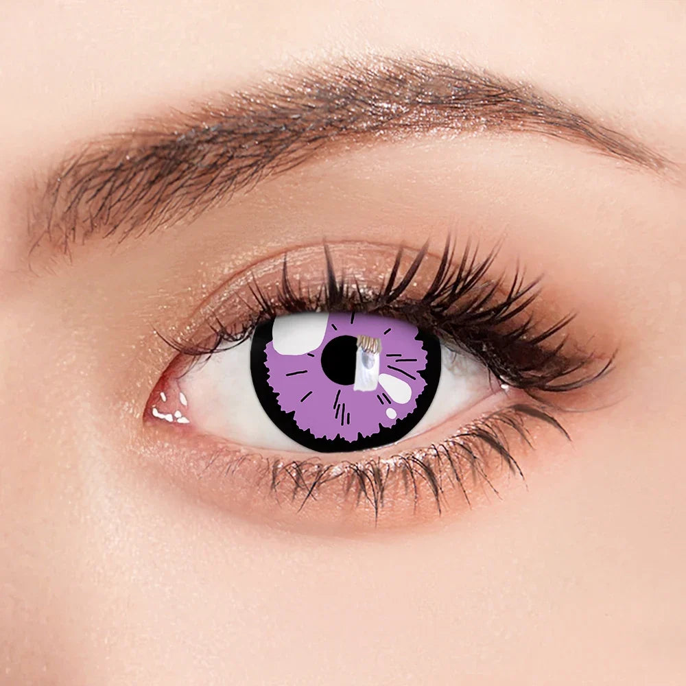 1 Pair Halloween Colored Contact Lenses for Cosplay Eyes Natural Brown Lenses Beauty Fashion Red lense Blue Lenses