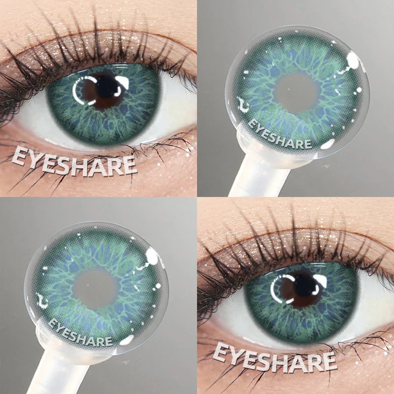 1 Pair Brown color Contact Lenses for Eyes Blue Lenses Gray contact Lenses eye makeup Eye Cosmetics