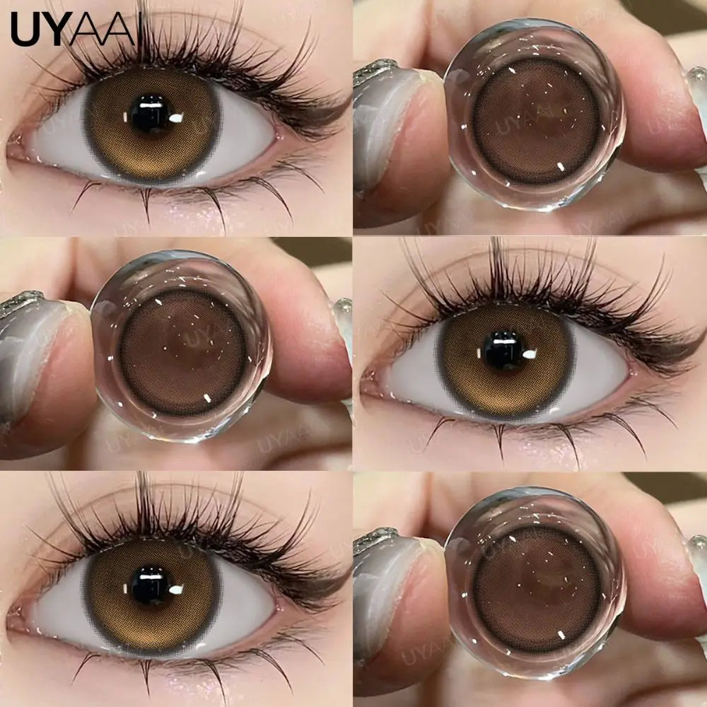 Colored Contact Beauty Blue Contacts Big Eyes Black Lens Makeup Green Lens Natural Brown Eye Lenses Cosmetics Red lens