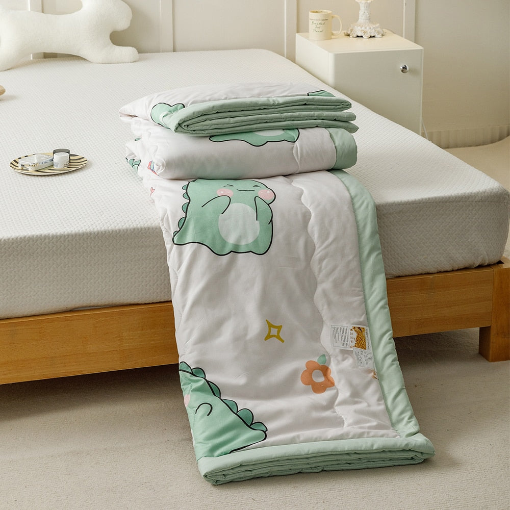 Summer Ice Cool Thin Quilt Comforter Soft Air conditioning Quilt/Duvet/Blanket Bed duvets 150 single bed quilt