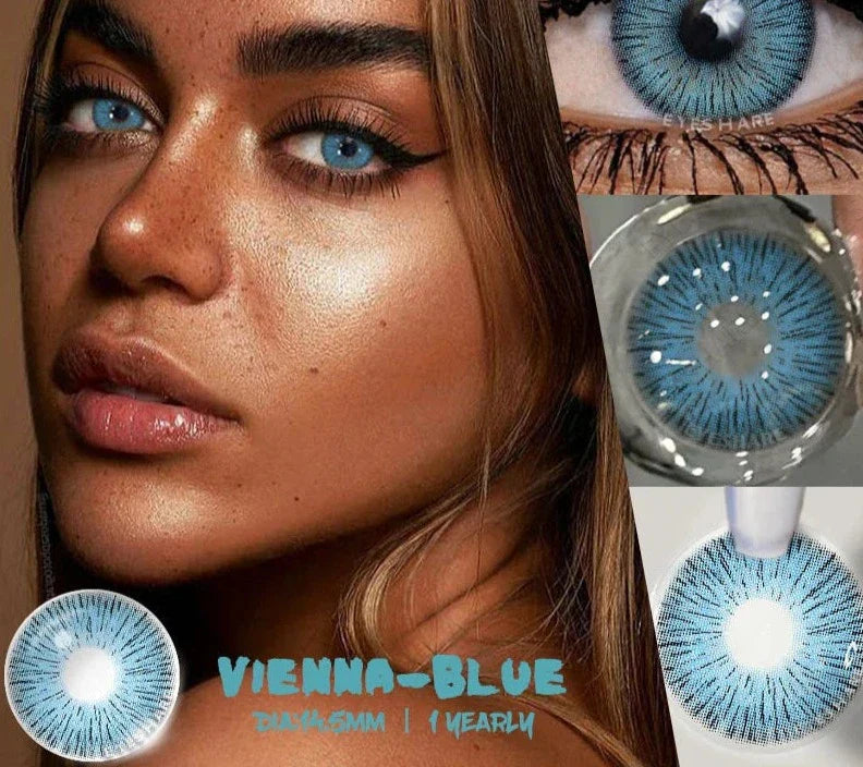 1pair Colored Contact Lenses for Eyes Natural Look Gray Eye Lenses Brown Contact Blue Lenses Fast Delivery Green Lenses