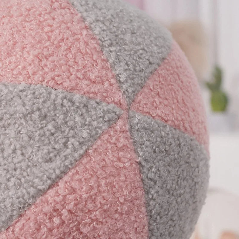 Nordic Style Spherical Pillow Stuffed Decoration Plush Sofa Bay Window Decoration Throw Pillow Soft Photography Prop New