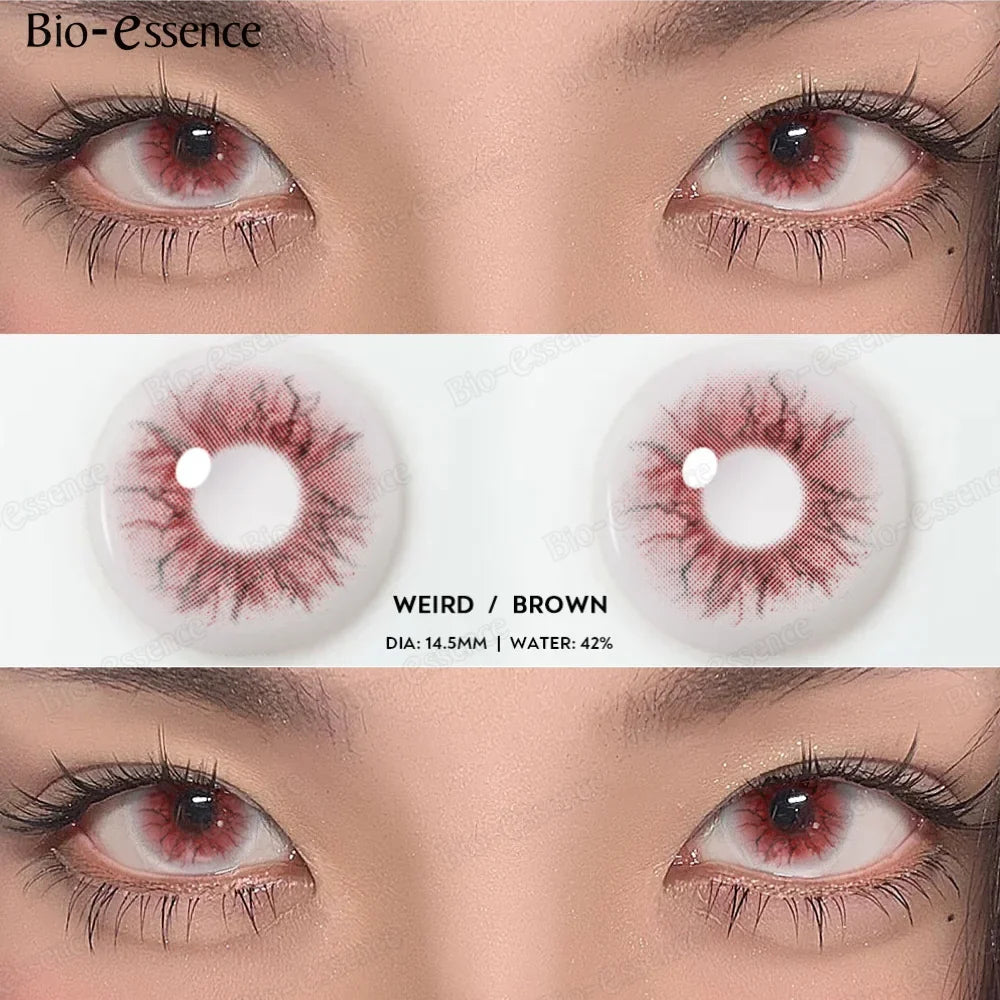 Cosplay Contact Lenses for Eyes 1Pair Cosmetic Colored Pupils Anime Lenses Hallowen Contacts Women Makeup New Arrive