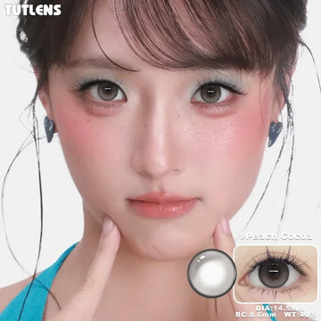 2 PCS Mixed Color Cosmetic Half-Year Soft Contact Lenses