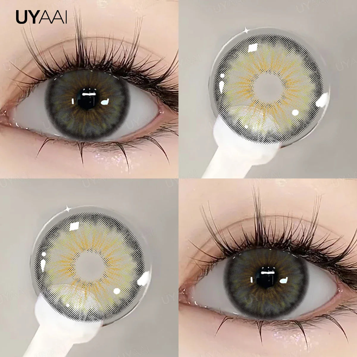 1 Pair Cleopatra Pupils Lens Yearly  For Eyes Blue Green Contact LensNatural Len Colorcon High Quality Lense