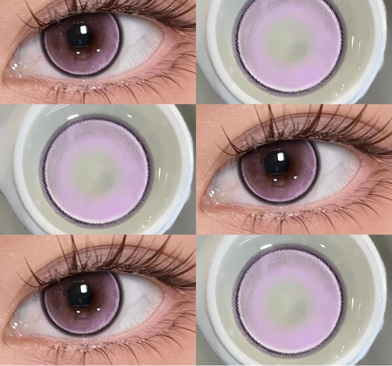 Purple Anime Cosplay Contact Lenses for Eyes Halloween Lenses Anime Accessories Lenses Role playing contact lenses