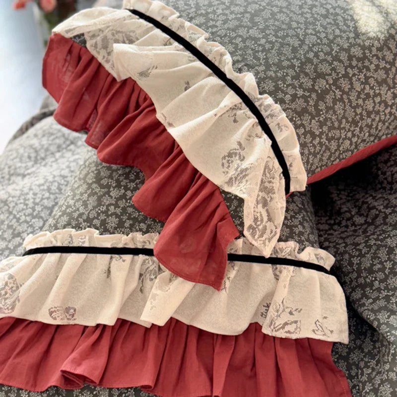 100% Cotton Double-Layer Gauze 4-Piece Bedding Set