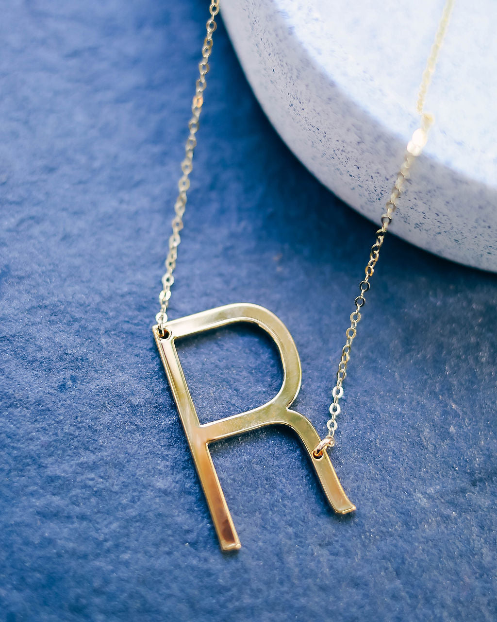 Meghan Bo Designs - Gold Initial Necklace