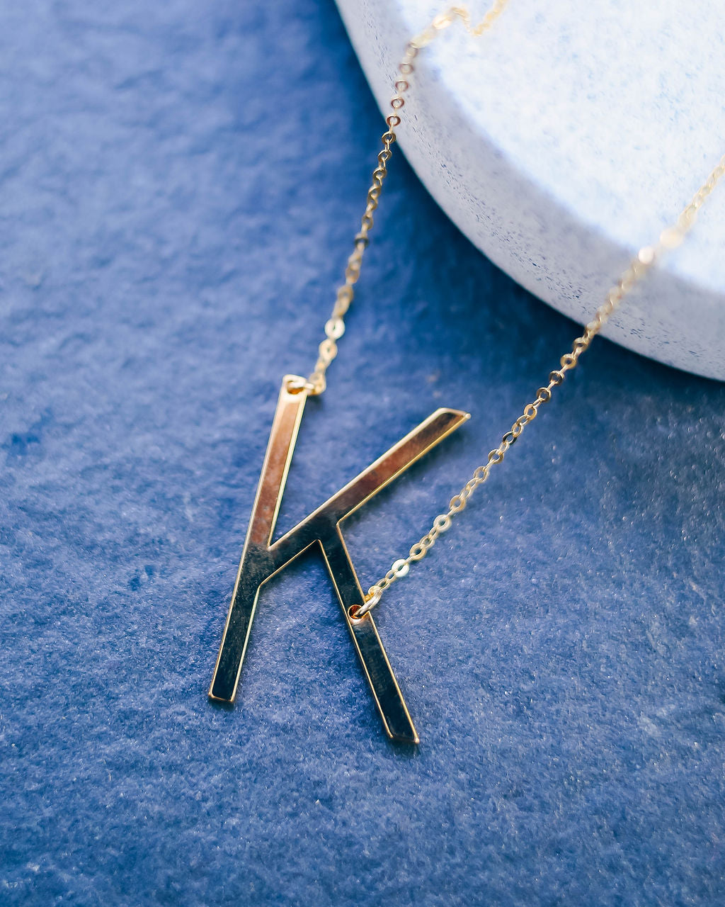 Meghan Bo Designs - Gold Initial Necklace
