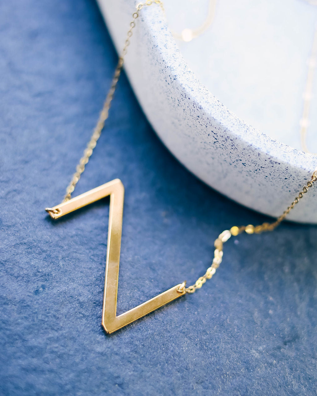 Meghan Bo Designs - Gold Initial Necklace
