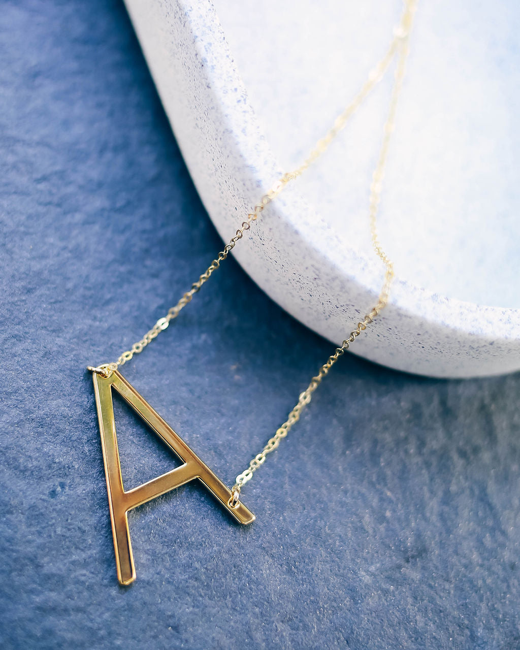 Meghan Bo Designs - Gold Initial Necklace