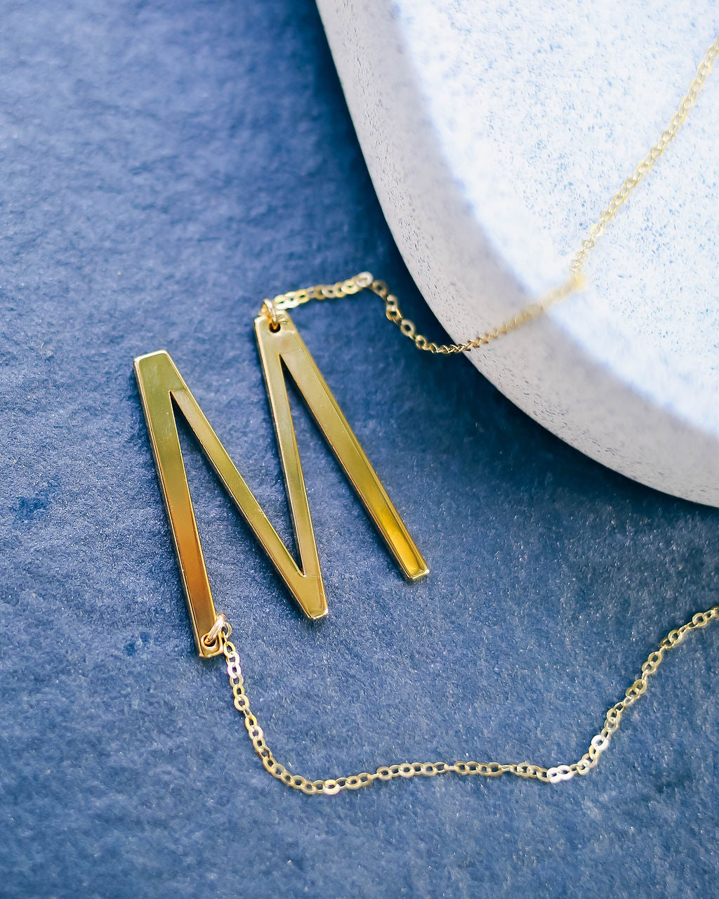 Meghan Bo Designs - Gold Initial Necklace