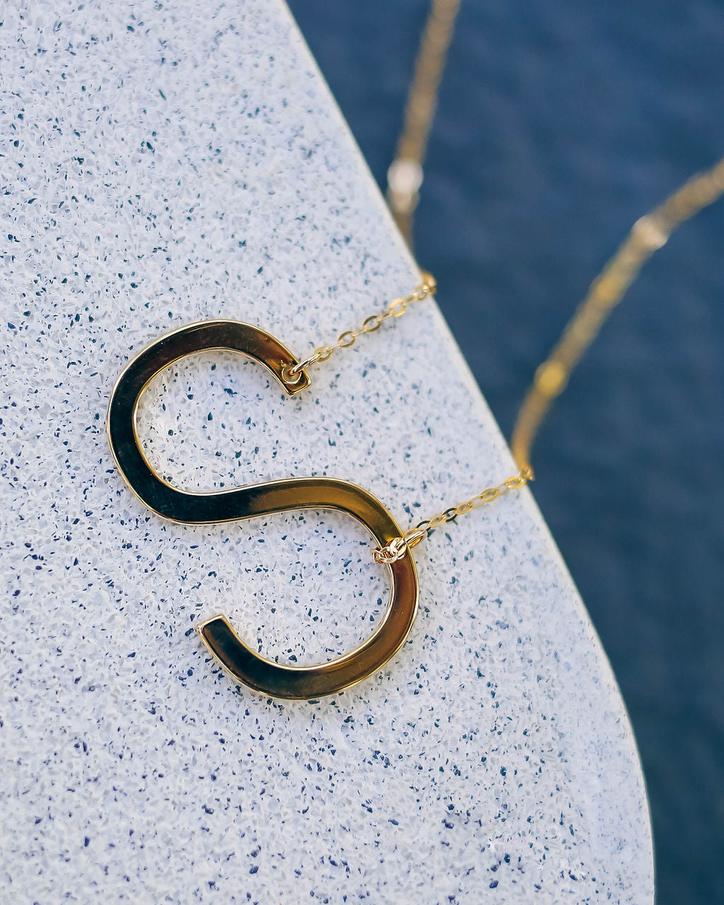 Meghan Bo Designs - Gold Initial Necklace