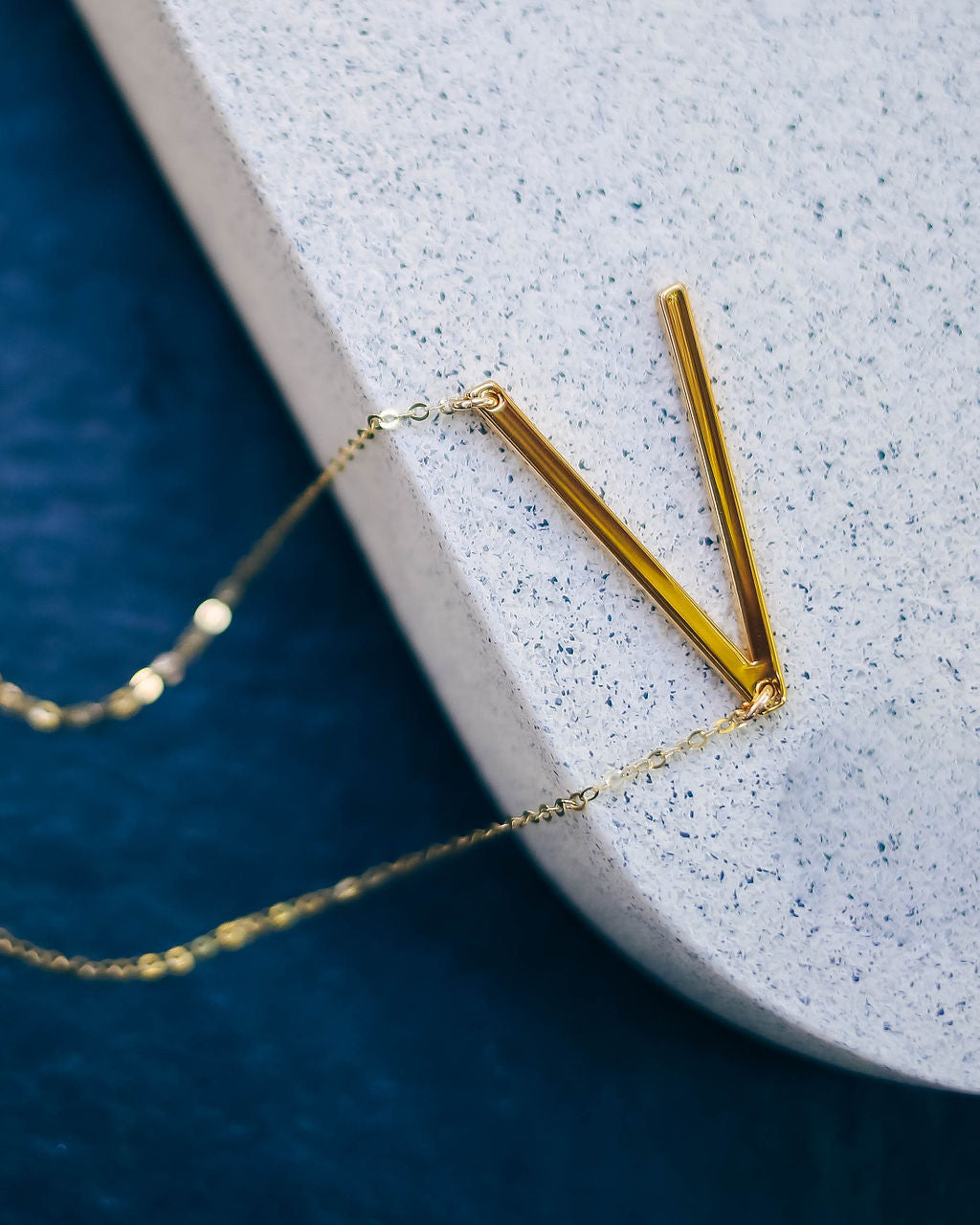 Meghan Bo Designs - Gold Initial Necklace