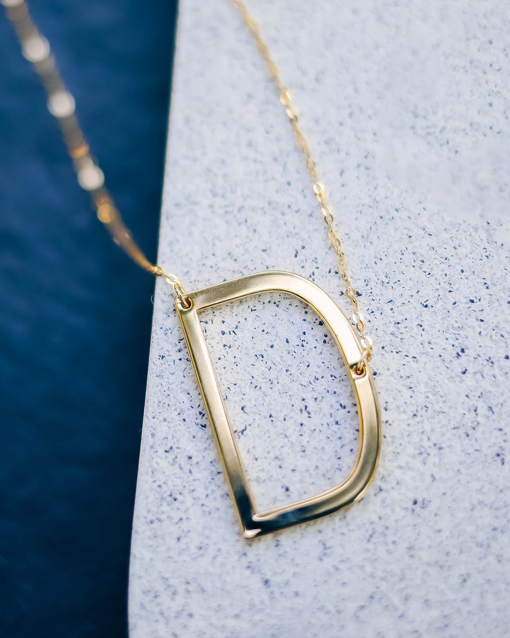 Meghan Bo Designs - Gold Initial Necklace