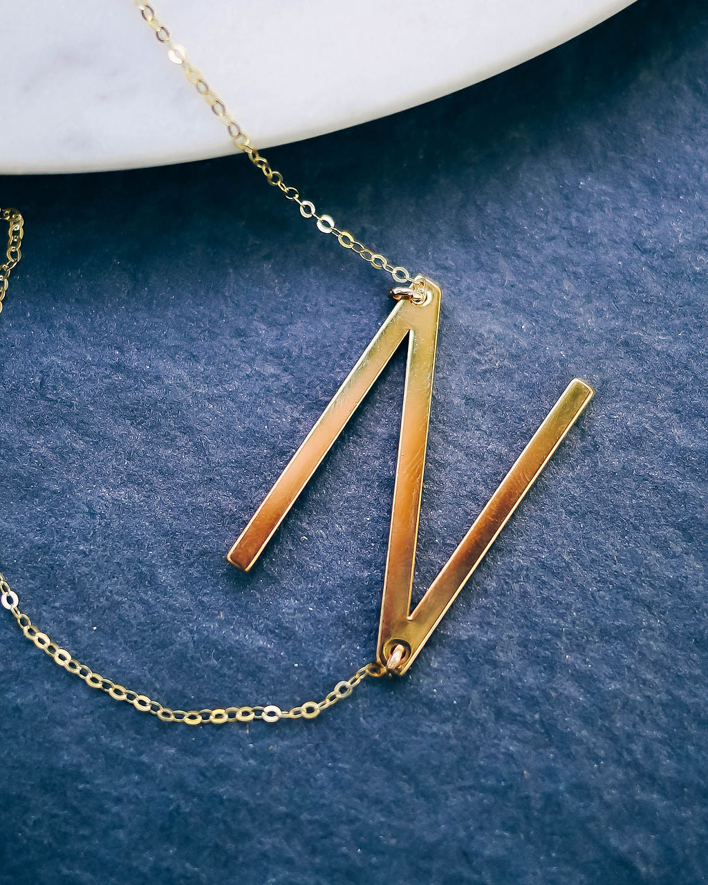 Meghan Bo Designs - Gold Initial Necklace