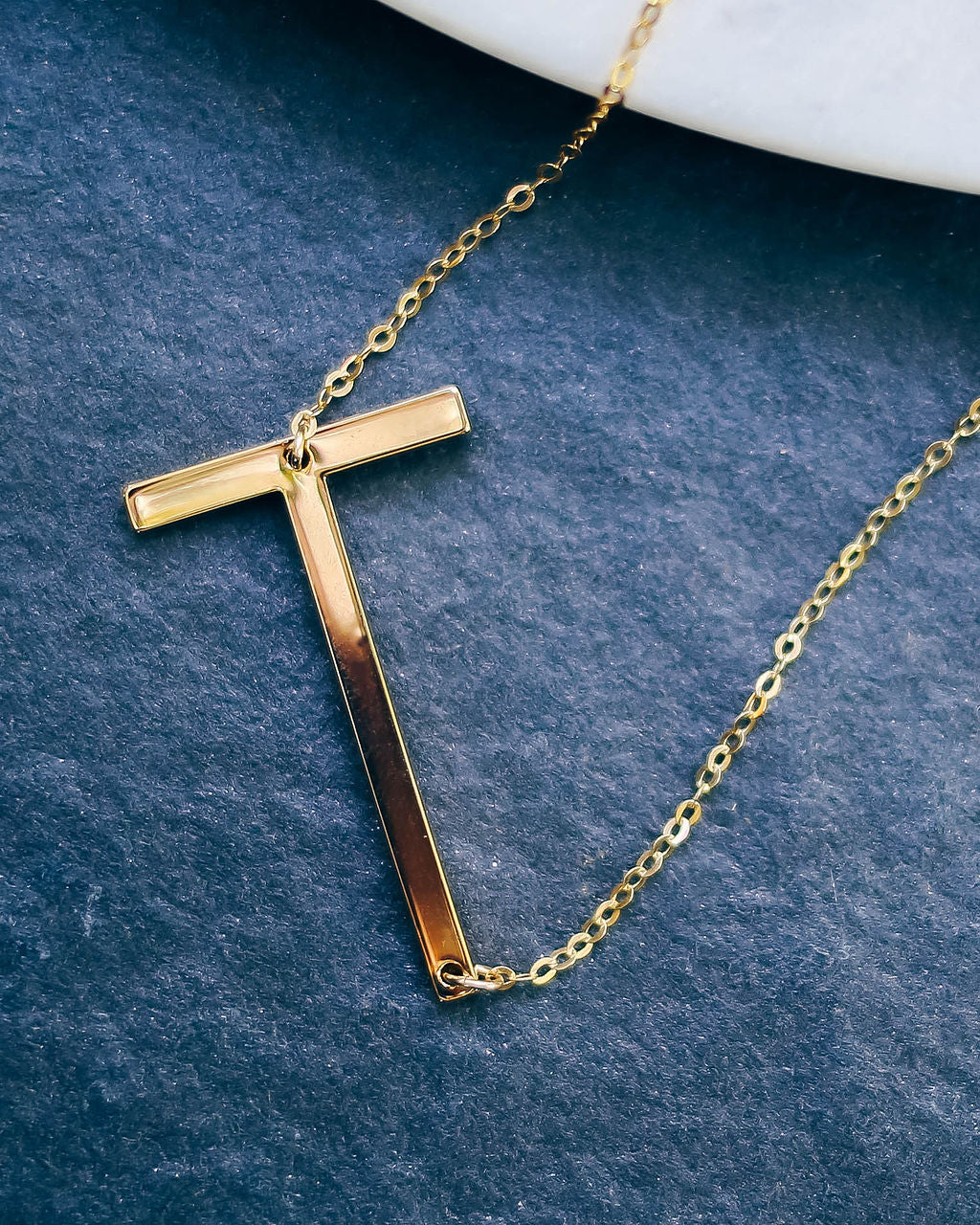 Meghan Bo Designs - Gold Initial Necklace