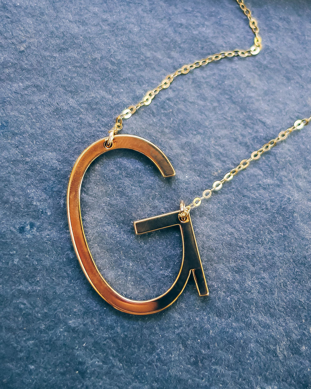 Meghan Bo Designs - Gold Initial Necklace