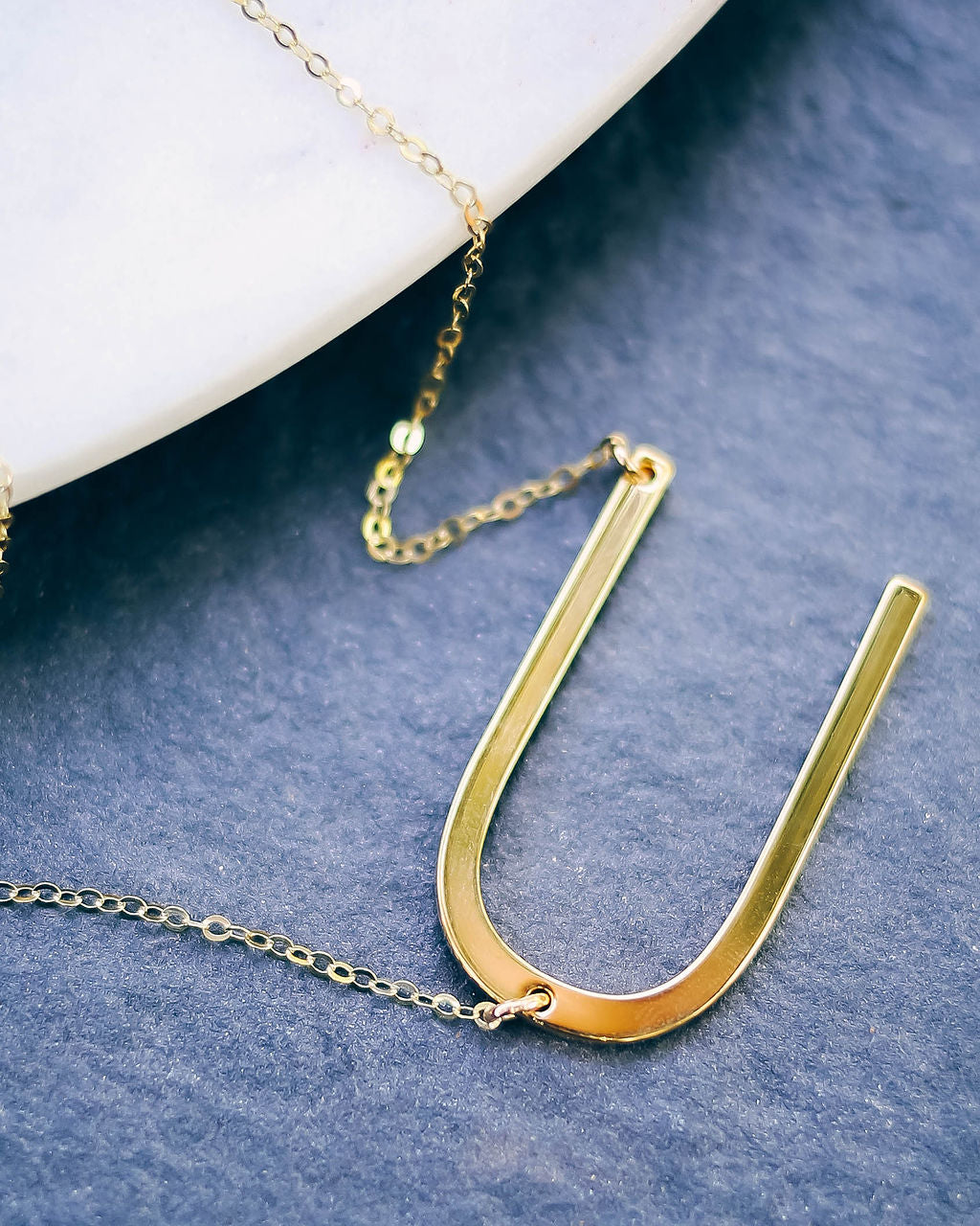 Meghan Bo Designs - Gold Initial Necklace