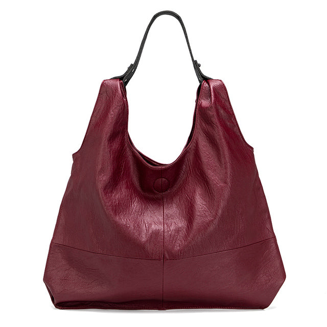 Women Genuine Leather Large Capacity Handbag