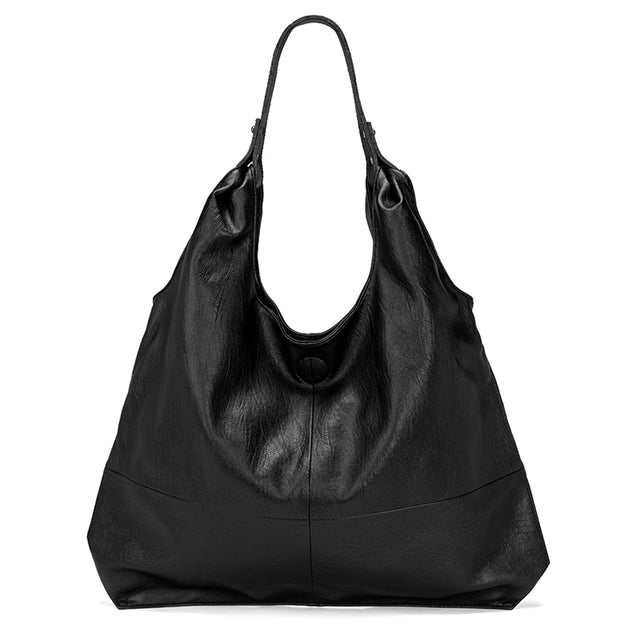 Women Genuine Leather Large Capacity Handbag