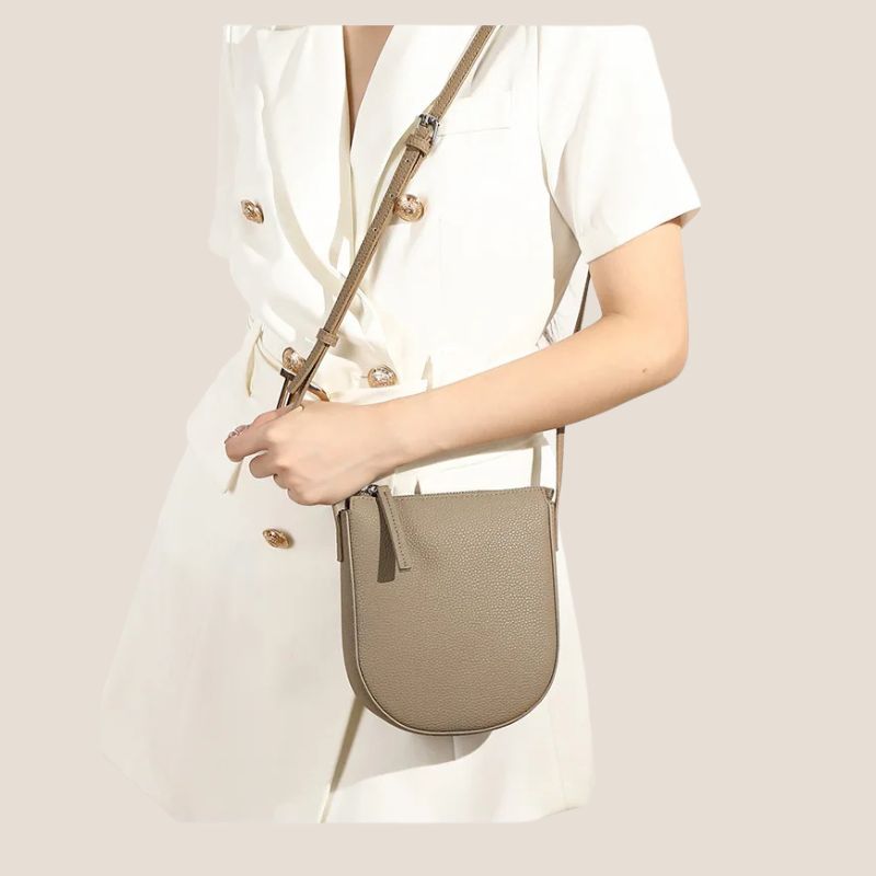 Women's Genuine Leather Messenger Phone Bag