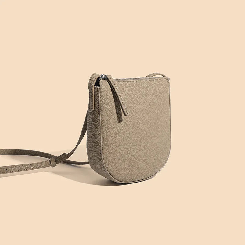 Women's Genuine Leather Messenger Phone Bag