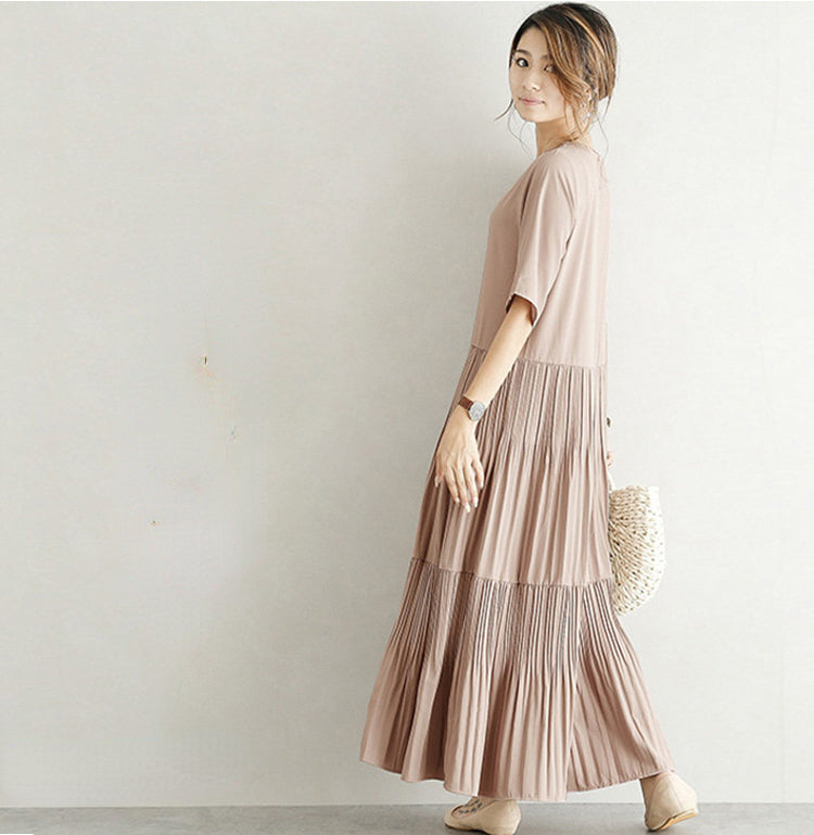 Fashion Casual Summer Long Cozy Dresses-Dresses-Free Shipping at meselling99