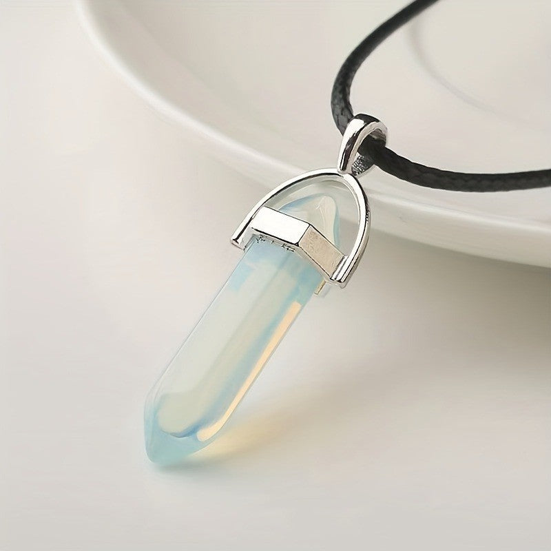 Hexagonal Pendant Necklace