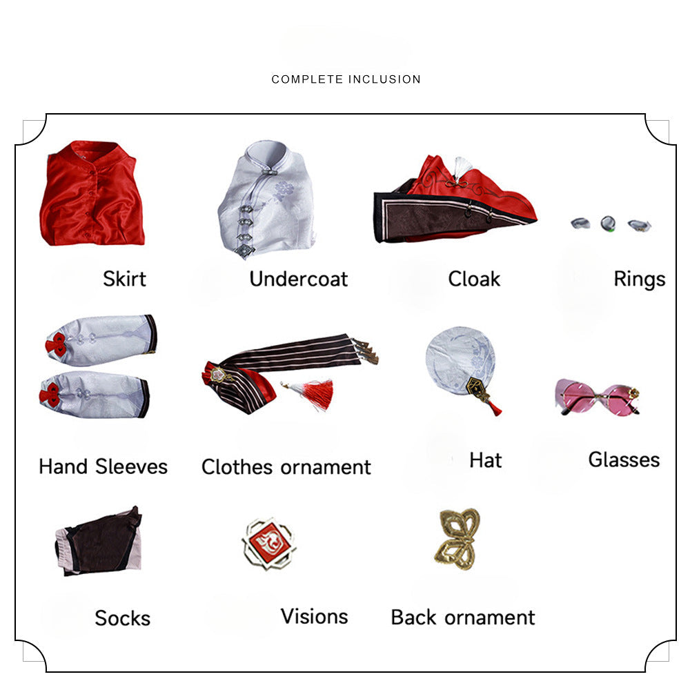 Genshin Impact Lantern Rite Cosplay Costume