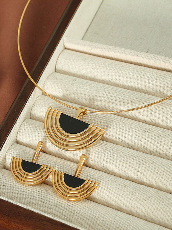 Geometric Earrings Accessories Necklaces Accessories