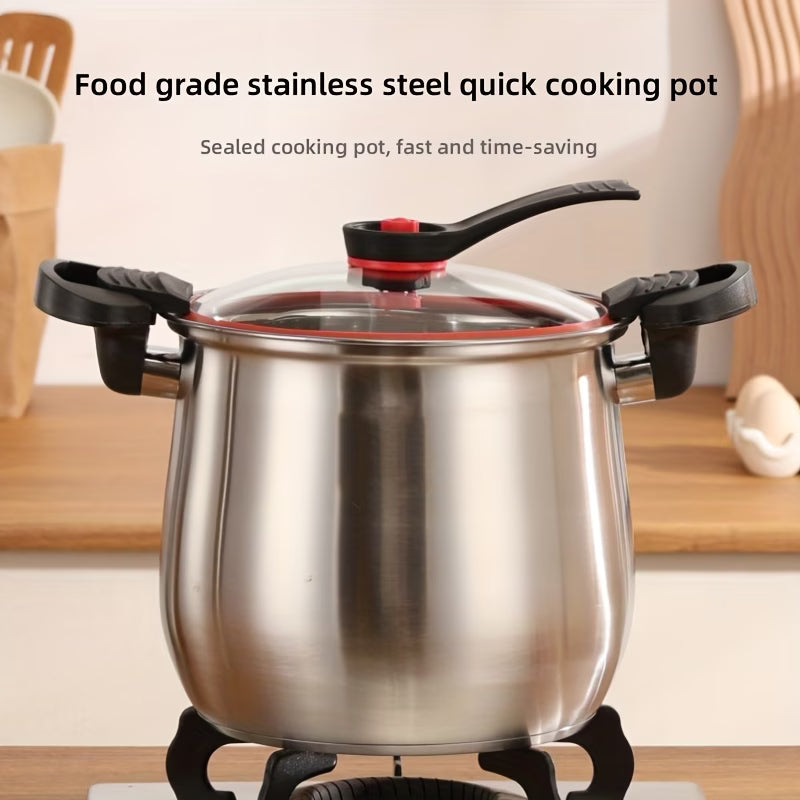 5L Uncoated Stainless Steel Micro-Pressure Cooker