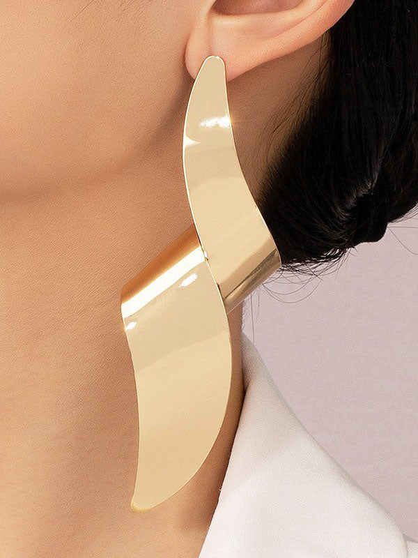 Geometric Drop Earrings