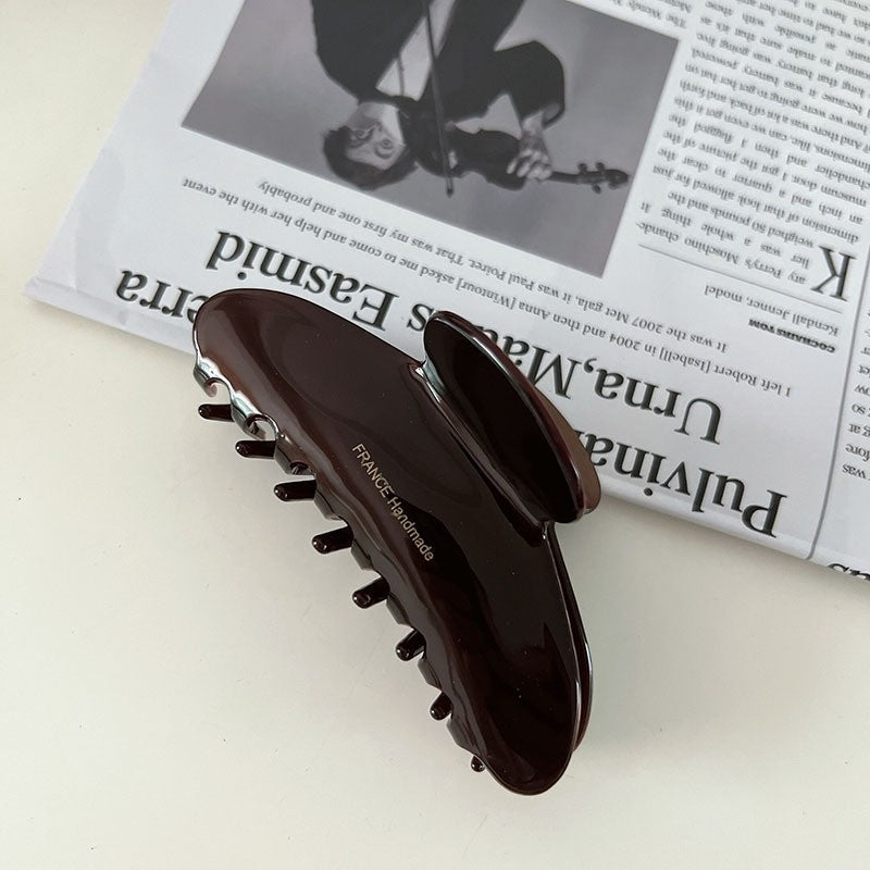 Marbled Tortoiseshell Hair Claw Clip