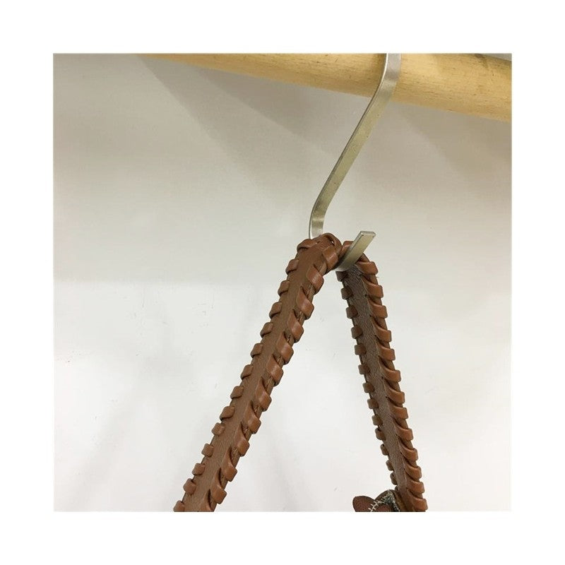 Litchi Pattern Shoulder Handbag