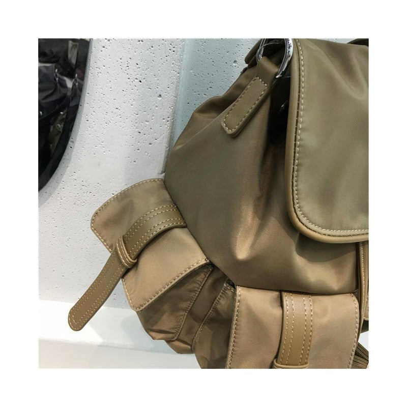 Nylon Multi Pocket Lightweight Backpack