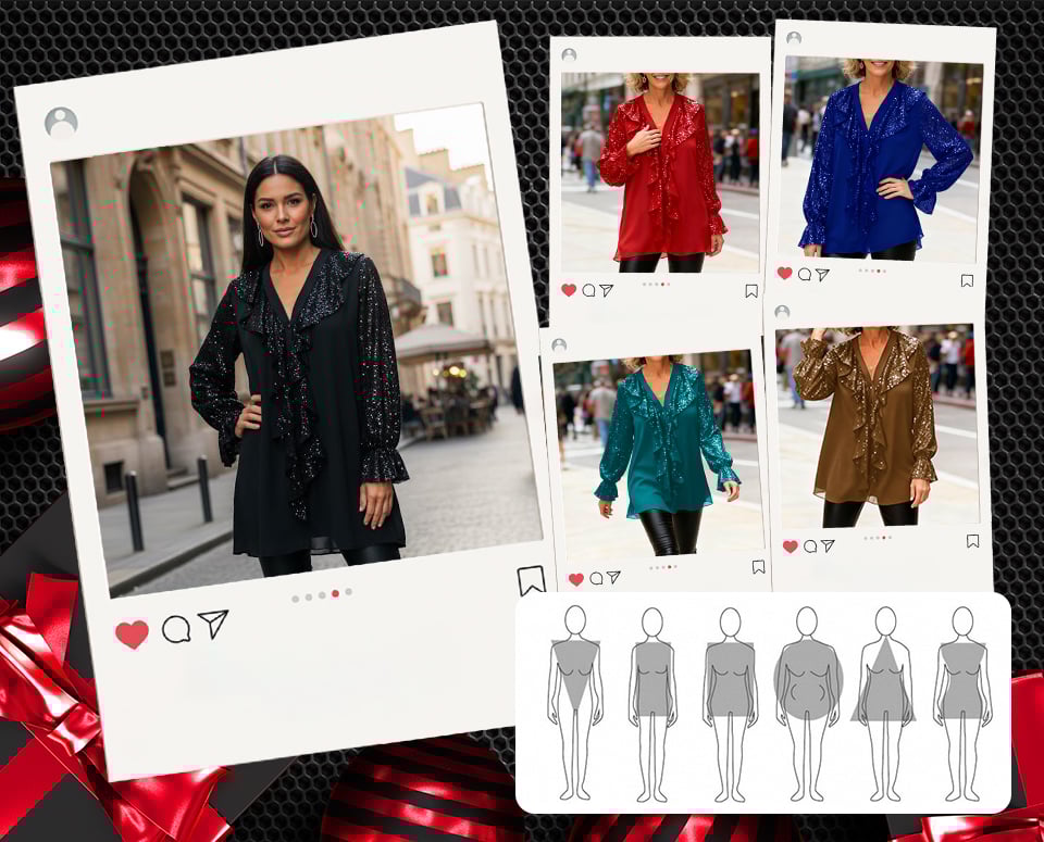 GlimmerVibe Command the Room in Shimmering Elegance + 50% OFF