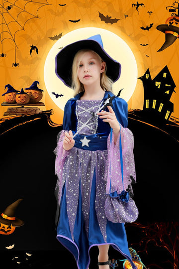 Witch Dress Kid Halloween Costume