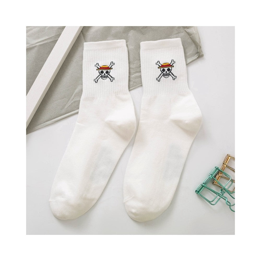 Cute Cartoon Unisex Cotton Sports Socks