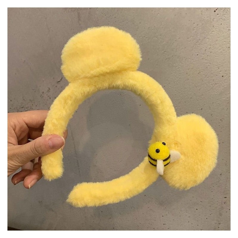 Funny Cute Cartoon Homewear Face Wash Headband Hair Band